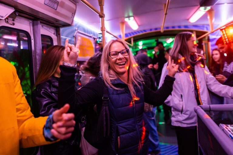 Budapest party tram