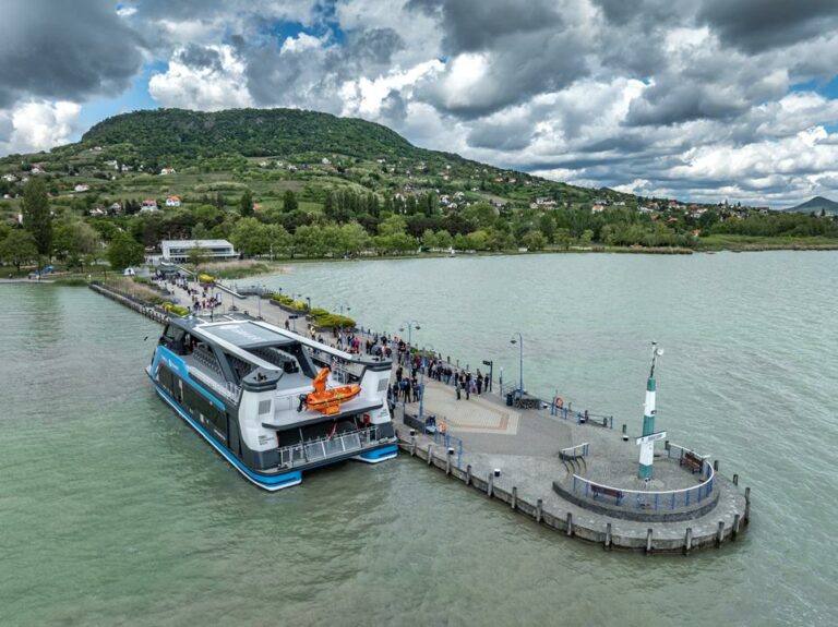 Passenger shipping season started at Lake Balaton