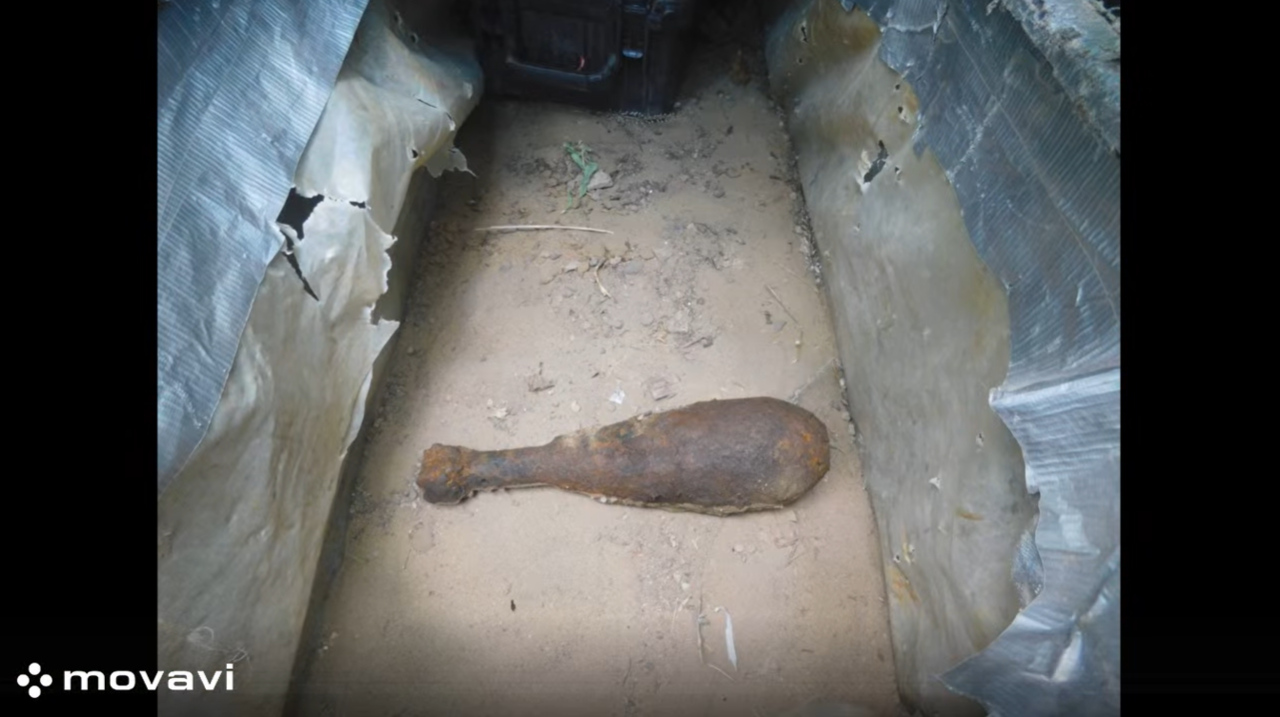 Aggtelek National Park World War II German mortar grenade