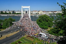 Budapest Pride LGBTQ+ events Hungary government ban record crowds international attention
